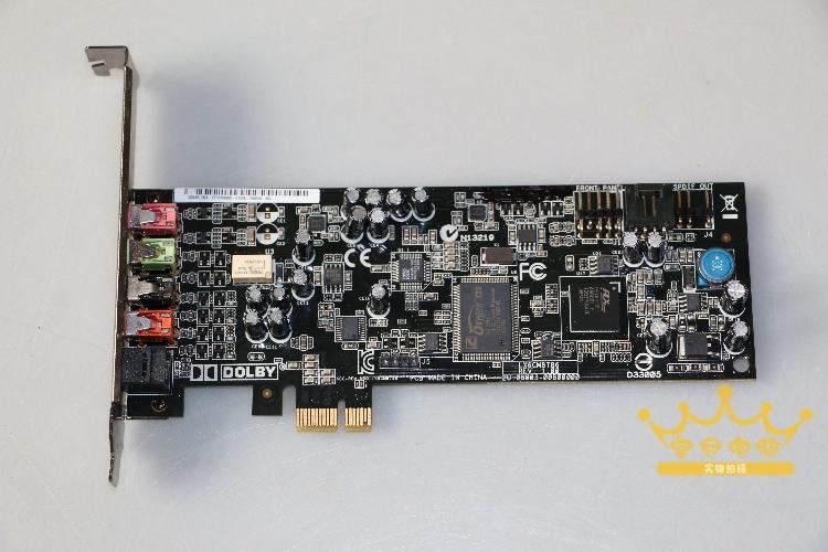 庫存 Asus 華碩 Xonar DGX 5 1音效卡PCI E半高環繞HIFI音效卡光纖 露天市集 全台最大的網路購物市集