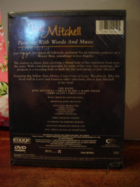 38度C唱片 Joni Mitchell Painting with Words and Music 全新DVD 露天市集