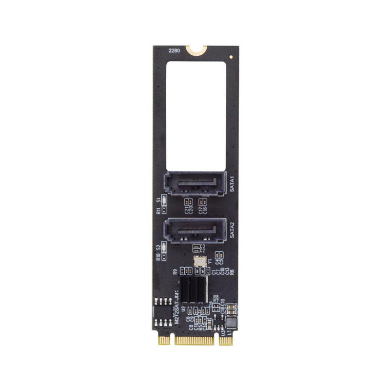 M2 NVME B M Key PCIe轉SATA3 6Gbps轉接板 M 2 PCIe轉SATA SA 042 露天市集 全台最大的