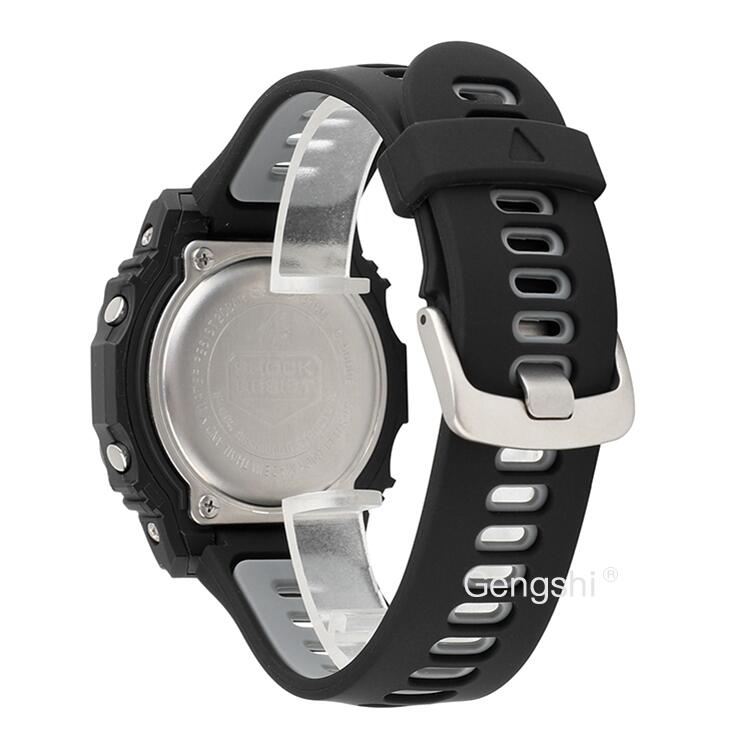 錶帶 代用小方塊DW-5600BB DW-5600BBN-1 GW DW-5600硅膠錶帶 手錶配件 替換錶帶 手錶帶