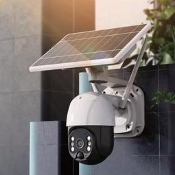 【現貨】智能網路無線WiFi戶外球機監視器太陽能攝像機監控攝像頭
