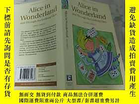 古文物Alice罕見in wonderland and through the looking glass露天26380 