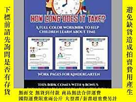 古文物Work罕見Pages for Kindergarten (How long does it take?): A 