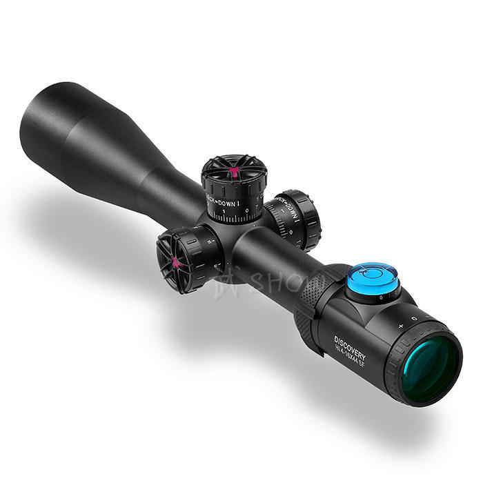 武SHOW DISCOVERY HI 4-16X44SF 狙擊鏡 水平儀(真品瞄準鏡抗震倍鏡氮氣清晰快瞄內紅點紅外線