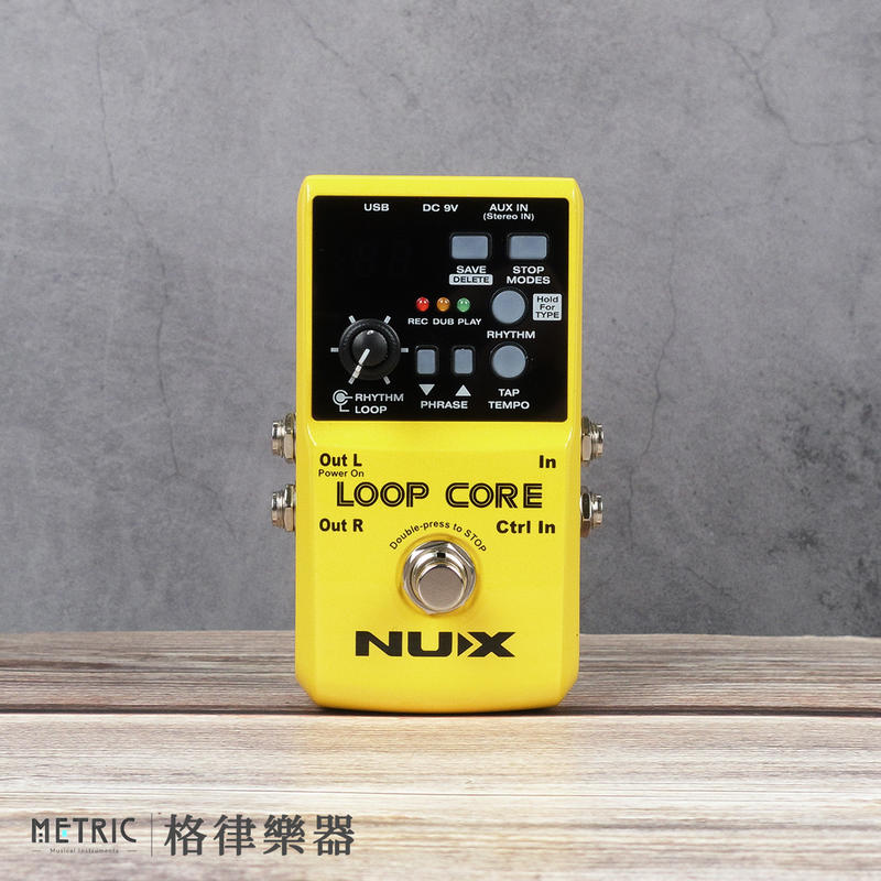格律樂器 NUX 錄音效果器 Loop Core 電吉他效果器 電吉他配件