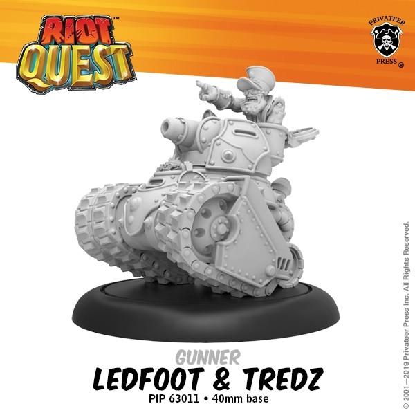 【恐懼浪潮】Riot Quest 鬥陣任務 Ledfoot and Tredz - 戰棋 桌遊