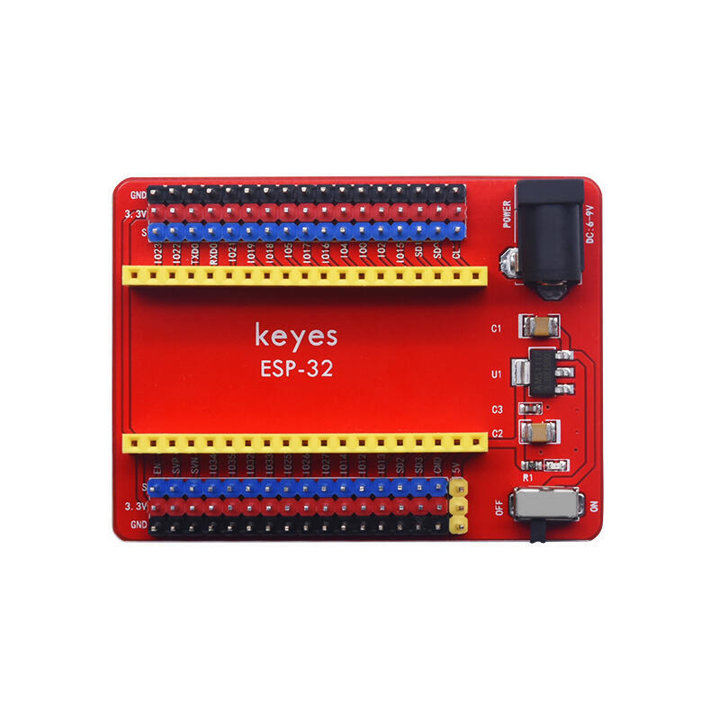 員外DIY衝評價~NodeMCU-32S 可用之 Keyes ESP32-IO 擴展板