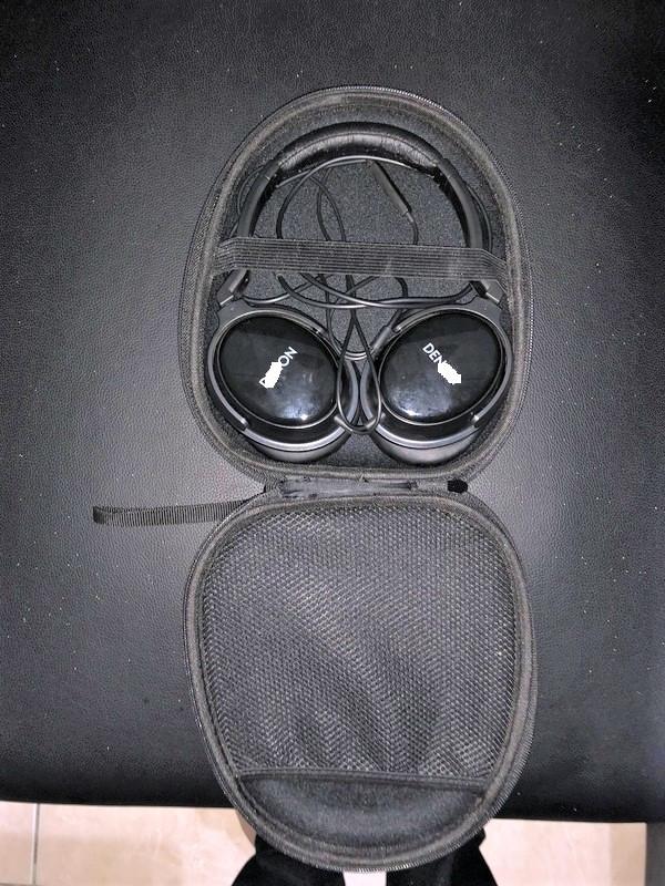 [ 實裝圖 ]收納包 耳罩式耳機 頭戴式耳機 收納包 耳機收納包 耳機收納盒 可用於 DENON AH-D310