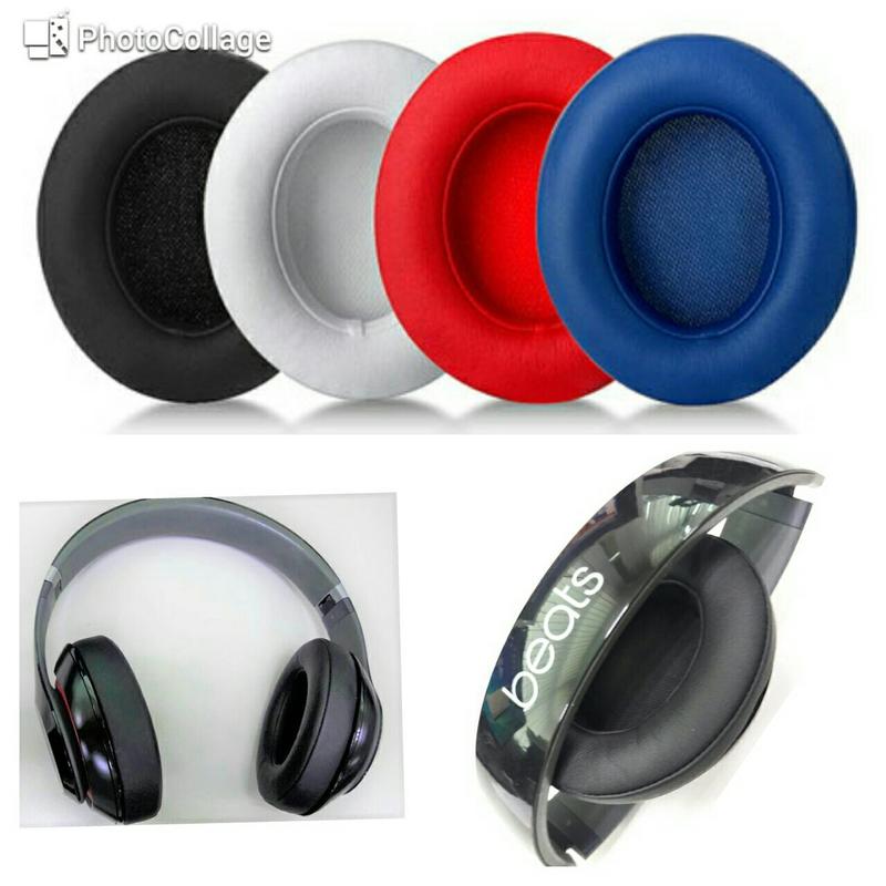 實機圖 通用型耳機套 替換耳罩 橢圓形 可用於 Beats By Dr.Dre Studio