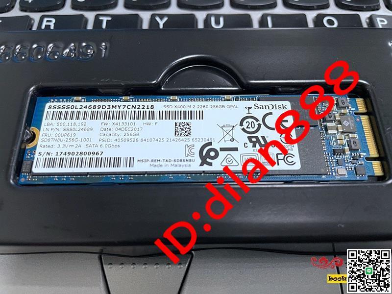 Sandisk/閃迪 SSD X400 M.2 2280 256G NGFF固態硬盤SSD WIN10 OS