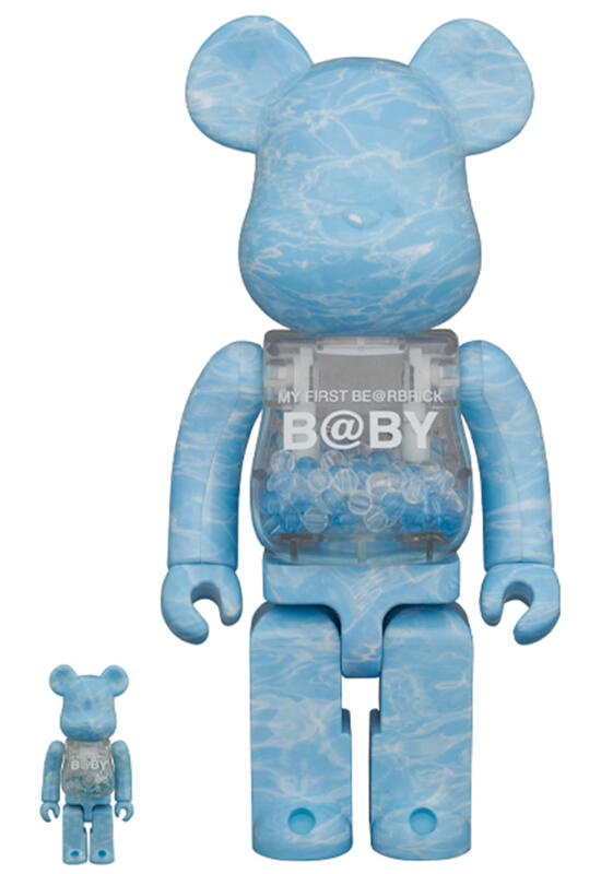 日版MEDICOM BEARBRICK BE@RBRICK B@BY WATER CREST 水波千秋| 露天市