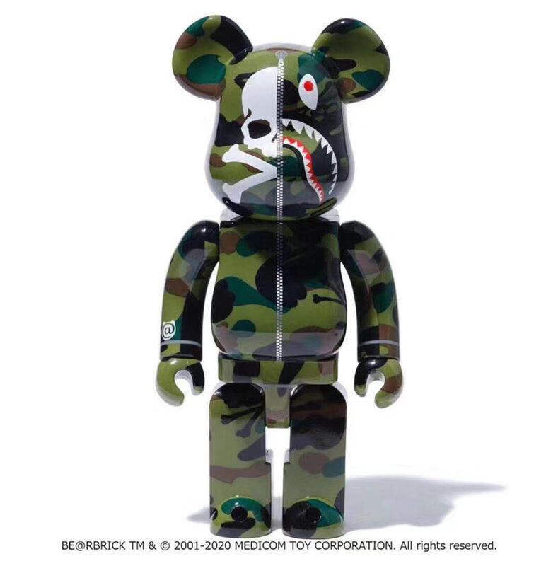 日版BE @ RBRICK BEARBRICK MASTERMIND JAPAN BAPE MMJ 1000％ | 露天