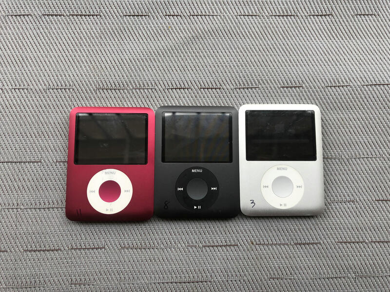 【青橙商社】ipod nano3 3代 小胖子 MP3/MP4蘋果播放器  正品 二手 功能好