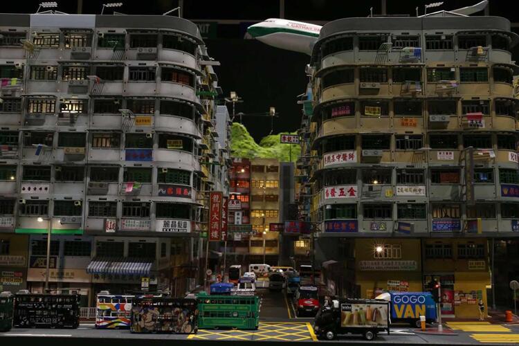 Tiny微影 Bd11 タイニー 香港 古い建物 Ver.2 九龍城砦 風