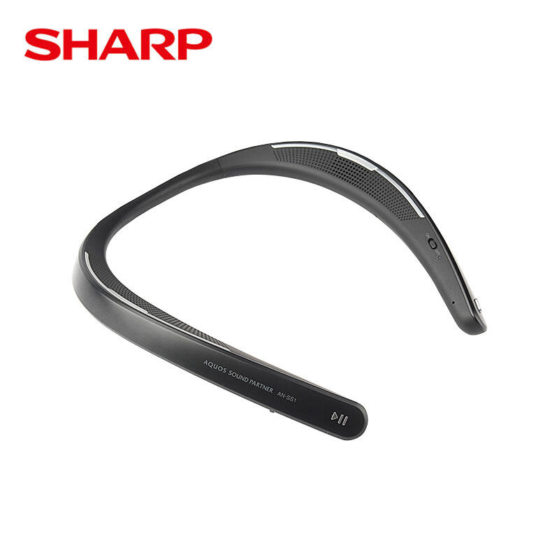 日韓台熱賣夏普SHARP AN-SS1頸掛式藍牙無線耳機揚聲器穿戴