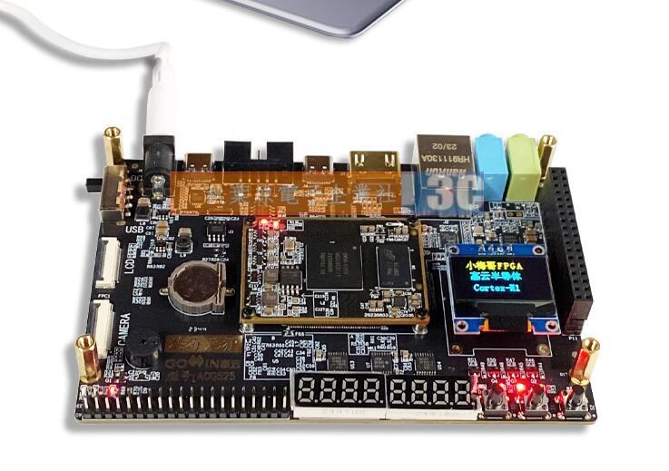 高雲GW5A-LV25UG324 FPGA開發板MIPI DDR3 USB AroraV 晨熙教學開發板