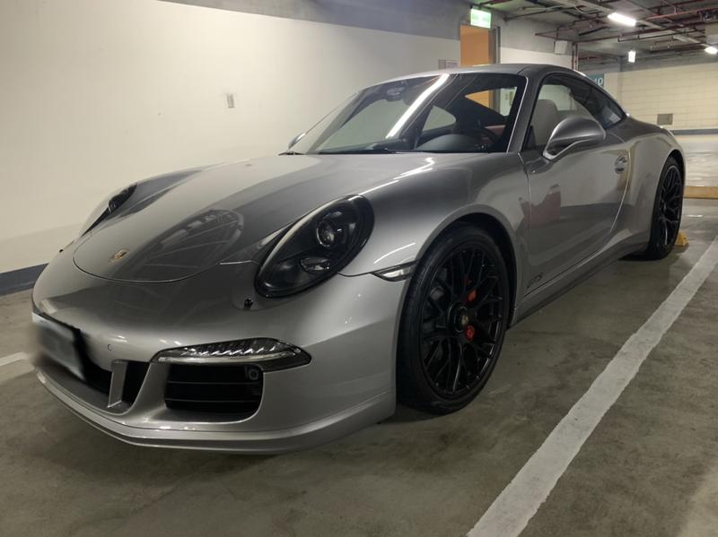 保時捷 Porsche 總代理 永業 911 (991.1) GTS 2015年出廠 銀色 只跑1.8萬km 超美車況！