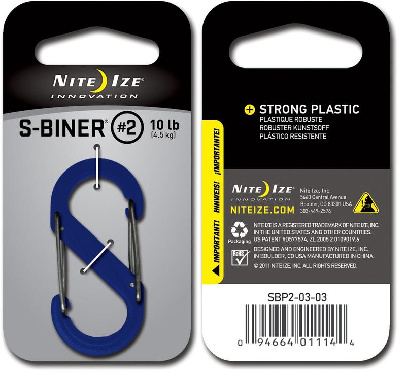 (台中嘉隆環中店) NITEIZE S型雙面塑膠扣環