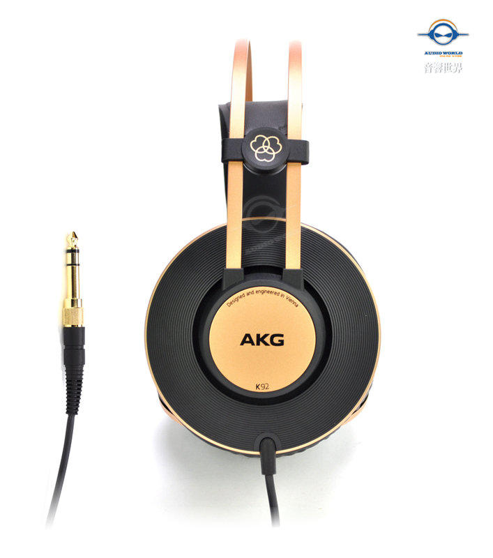 【音響世界二館】AKG新款K92密閉式專業監聽耳機〉傳奇K99升級版(What Hi*FI五星評價)公司貨