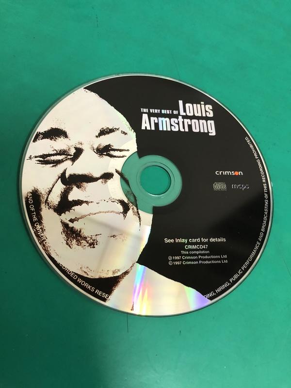 二手裸片CD The Very Best of Louis Armstrong 路易斯阿姆斯壯 <G43>