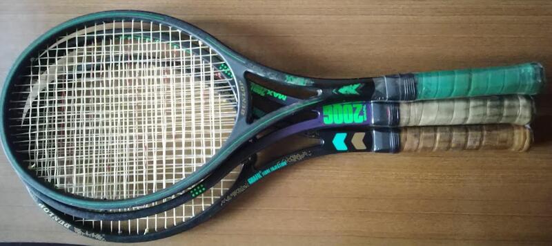 DUNLOP MAX 200G PRO123代二手網球拍(空拍340g85拍面#2~3號握把