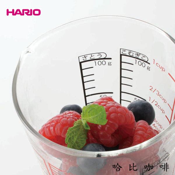 【豐原哈比店面經營】日本HARIO CMJ-200 耐熱玻璃量杯 刻度量杯 200cc 另有CMJW-200量杯
