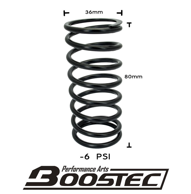 BOOSTEC 洩壓閥彈簧 -6 PSI 可直接替用TIAL Q50彈簧
