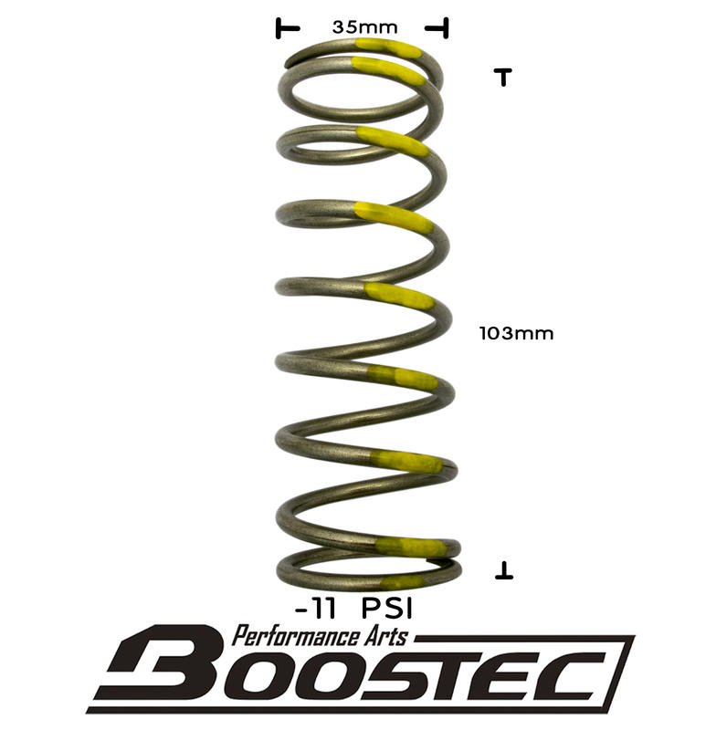 BOOSTEC 洩壓閥彈簧 -11 PSI 可直接替用TIAL Q50彈簧