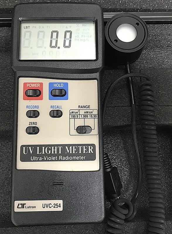Lutron LT UVC-254 紫外線光強度計 紫外光強度計 紫外光照度計