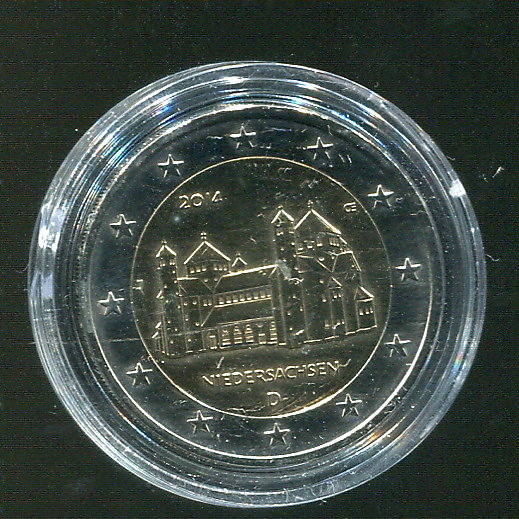 【雙色幣】2歐元，如圖，#200219 