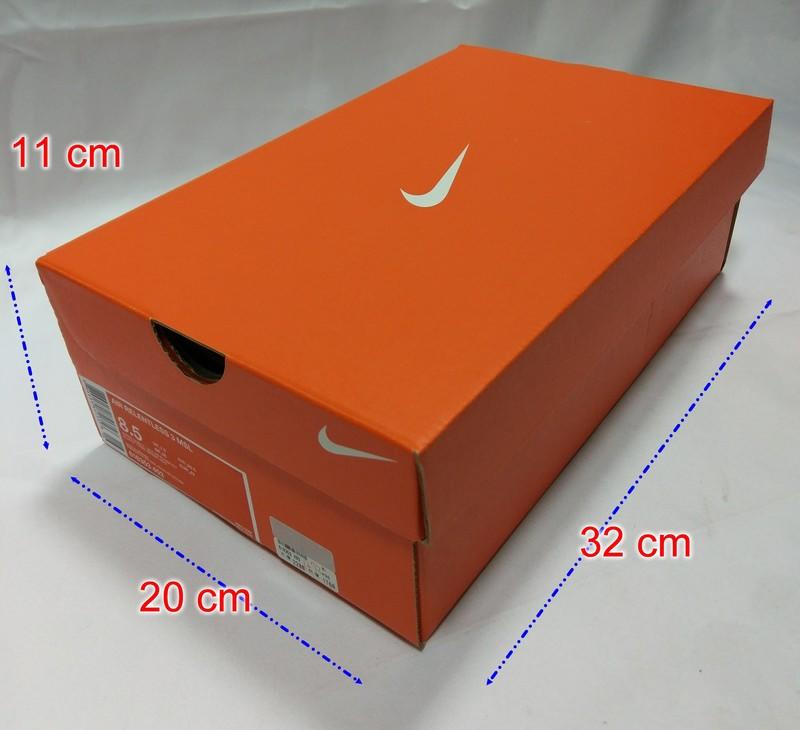 還不錯滴♡♥~H06~"NIKE耐吉"橘色鞋盒/包裝盒/球鞋紙盒/空盒/收納盒~13B16♥♡~161g~