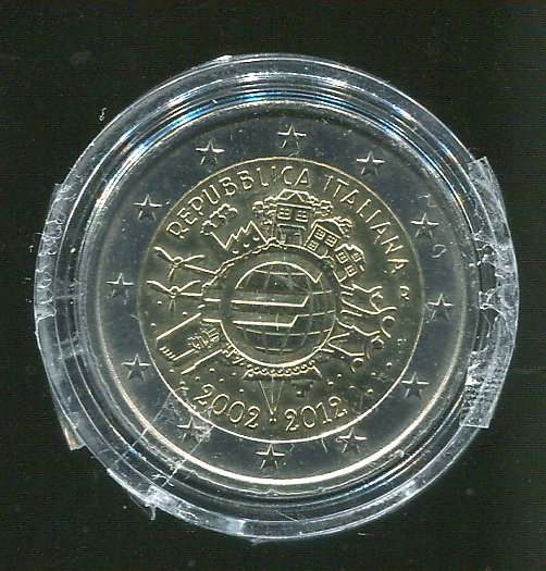 【雙色幣】2歐元，如圖，#200223 