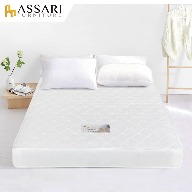 【ASSARI】簡約歐式二線獨立筒床墊-單人3尺/單大3.5尺/雙人5尺/雙大6尺
