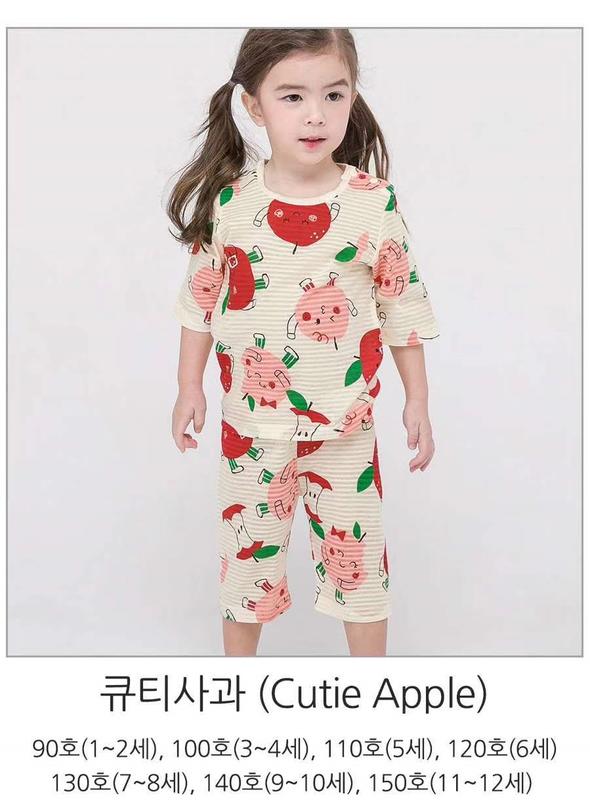 正韓 純棉 預購款 韓國進口童裝 女童睡衣 女童居家服 兒童睡衣 