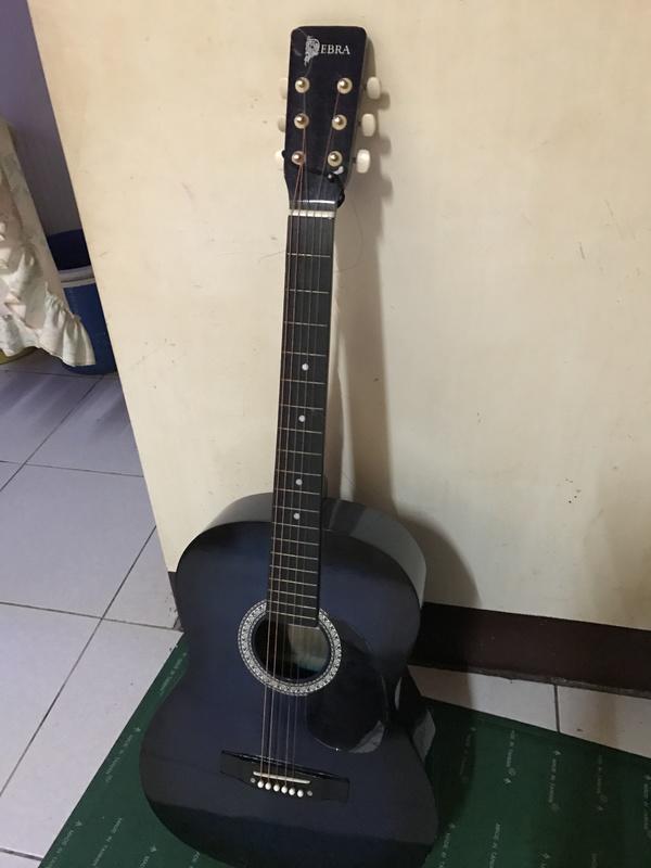 （便宜出售、俗俗賣）EBRA民謠吉他🎸木吉他 （靛藍色）