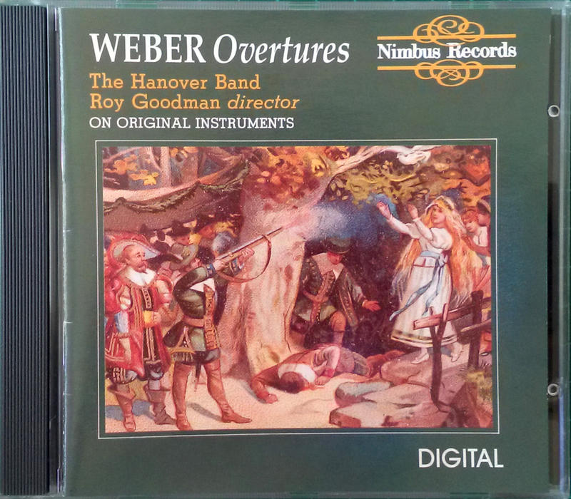 Weber: Overtures（韋伯序曲集）1989英製版/NO IFPI