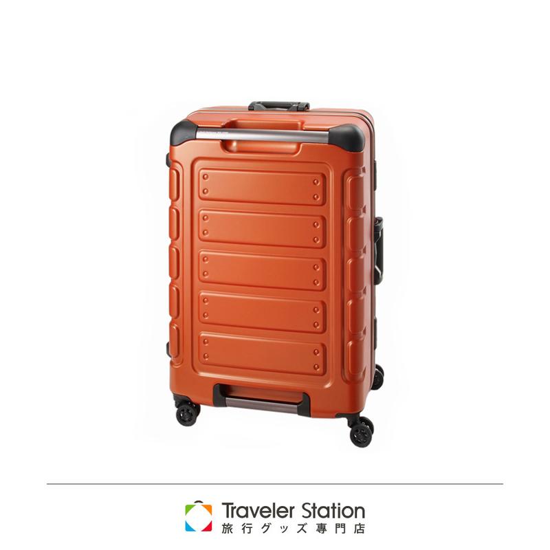 【Chu Mai】CROWN C-FE258 悍馬箱 行李箱 旅遊箱 商務箱 旅行箱 耐撞- 橘色(22吋)(免運)