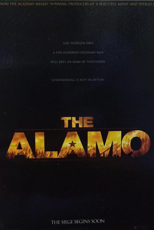 C電影酷卡明信片 圍城13天 阿拉莫戰役 THE ALAMO 丹尼斯奎德 比利鮑伯松頓