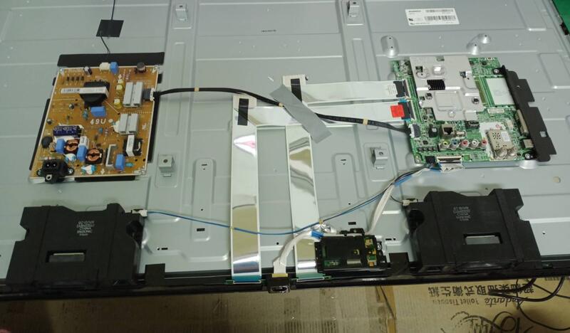 LG 49UJ630T 面板壞整台當零件機賣