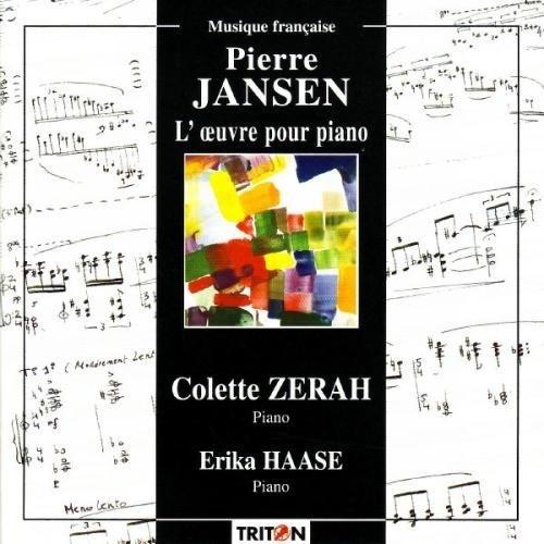 {古典}(Triton) Colette Zerah, Erika Haase / Jansen 鋼琴作品全集(2CD)