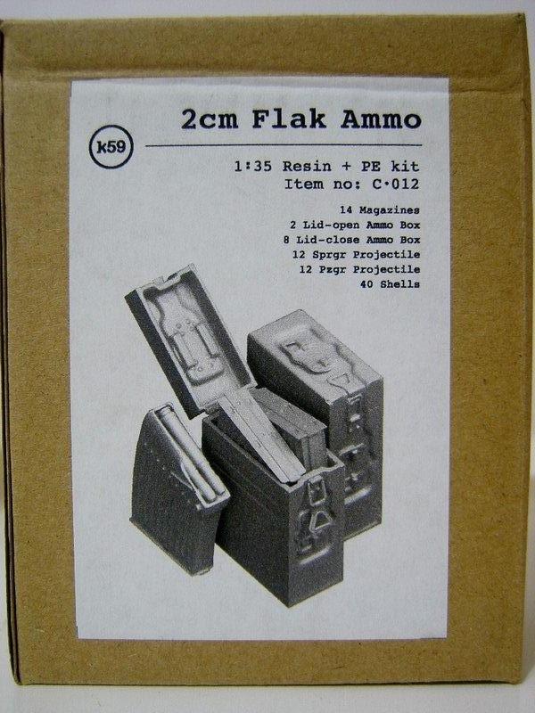 福克斯の軍火舖 1:35~二戰德軍2cm防空砲彈藥
