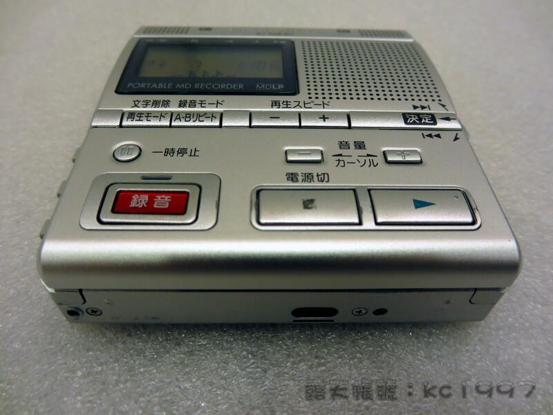 ジャンク　Panasonic SJ-MR50 ポータブルMDレコーダー