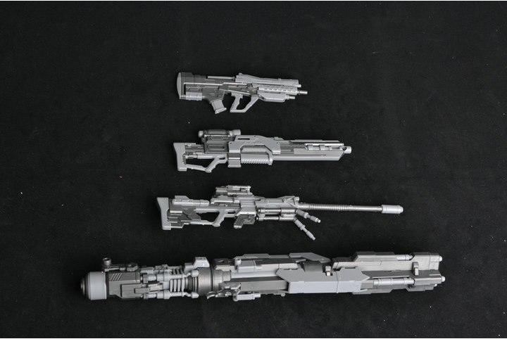【魯巴夢想飛船】機動王者 1/100 MG 模型 武器包 4種一套包含 狙擊槍 火箭炮 突擊步槍 組裝 模型