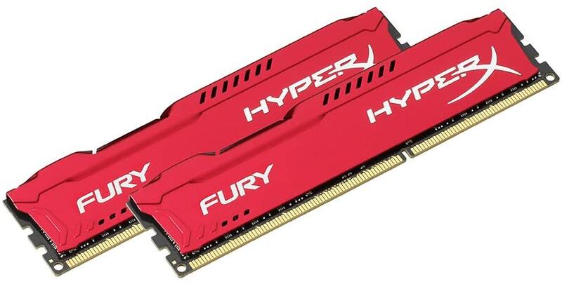金士頓HyperX Fury DDR3 1866 8G (4GX2)  全新未拆 終生保固