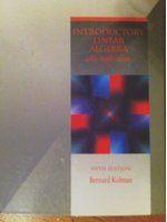 Introductory Linear Algebra With Applications Kolman,Hill