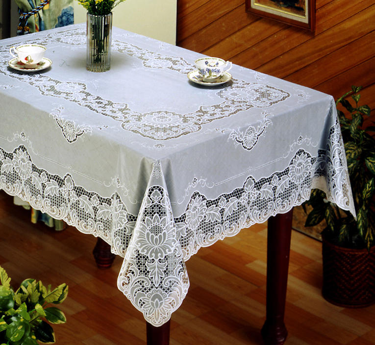 *桌巾工坊* 135 x 135 cm 方形桌巾 (共 4 色) 塑膠桌巾