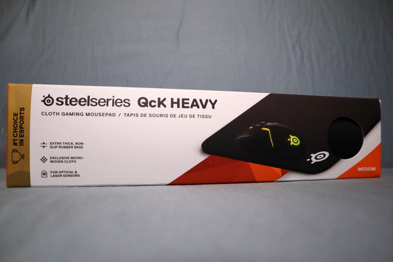 賽睿 SteelSeries QcK HEAVY M 布面滑鼠墊(原QcK Mass)