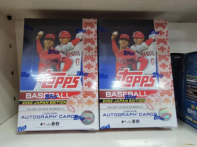 一刻館卡片遊戲專賣2022 Topps MLB Baseball JAPAN SPECIAL EDITION