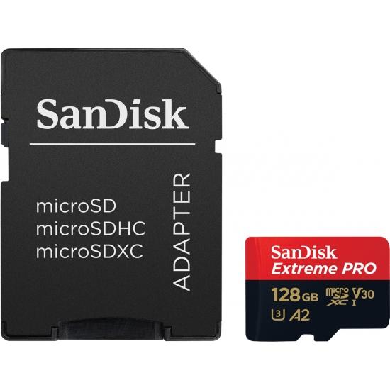新莊《公司貨》SanDisk Extreme Pro 128G 256G UHS-I  microSDXC 手機記憶卡