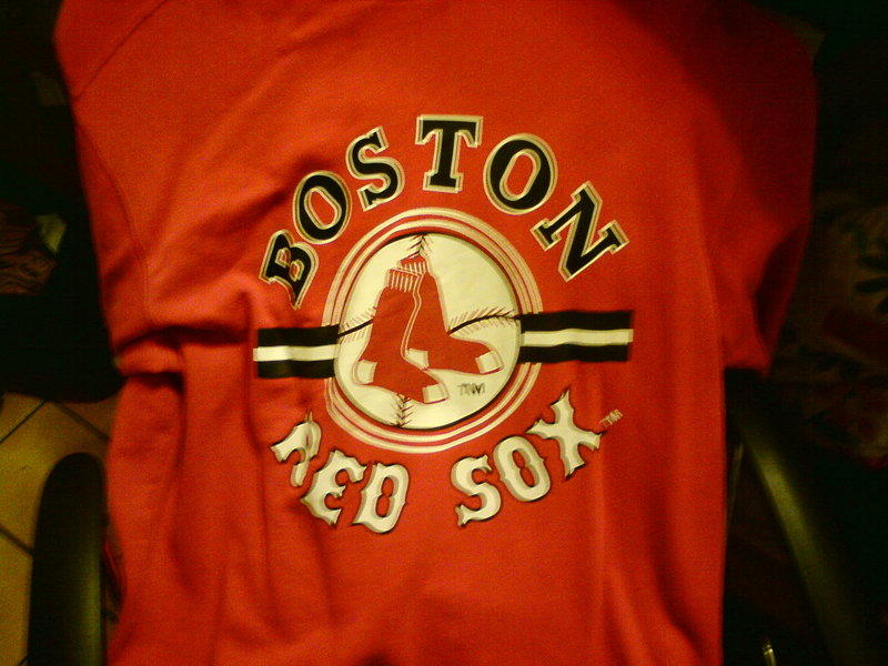 MLB 大聯盟 波士頓紅襪隊 Boston REDSOX 長袖厚T T-shirt T恤(松板大輔 老爹)